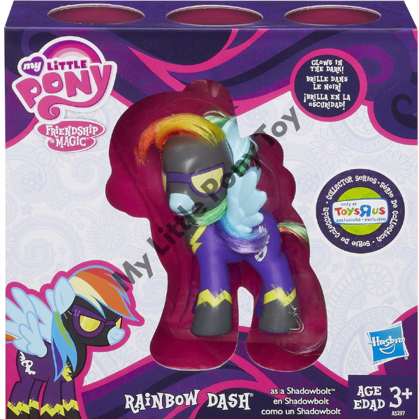 My Little Pony Toy Rainbow Dash Limited Exclusive Shadowbolt Figure