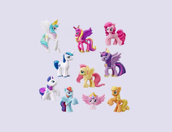 My Little Pony Toys Rainbow Equestria Favorites Figures