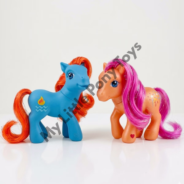 My Little Pony G3 Toys Waterfire Sparkleworks Vintage Pony – Classic Edition